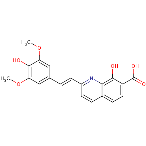 Chemical structure of BindingDB Monomer ID 50087424