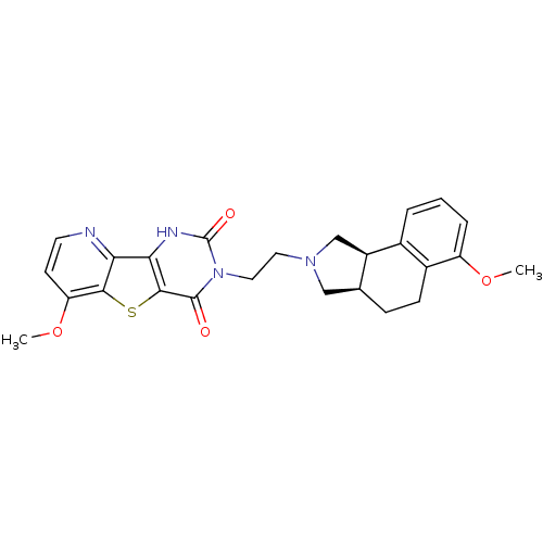 Chemical structure of BindingDB Monomer ID 50087489
