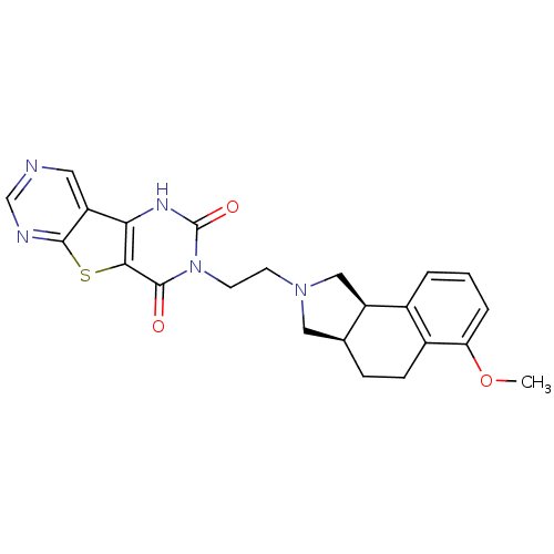 Chemical structure of BindingDB Monomer ID 50087501