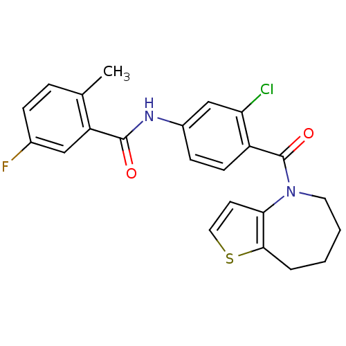 Chemical structure of BindingDB Monomer ID 50087542