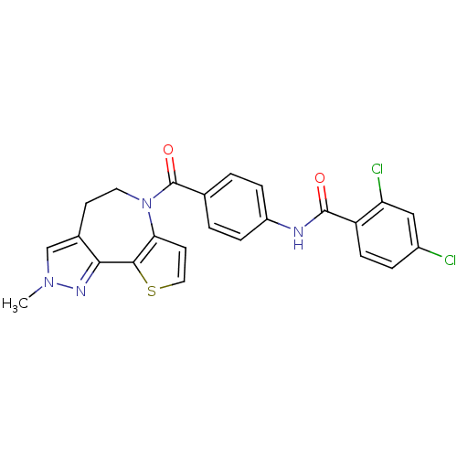 Chemical structure of BindingDB Monomer ID 50087545
