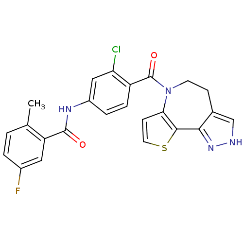 Chemical structure of BindingDB Monomer ID 50087554