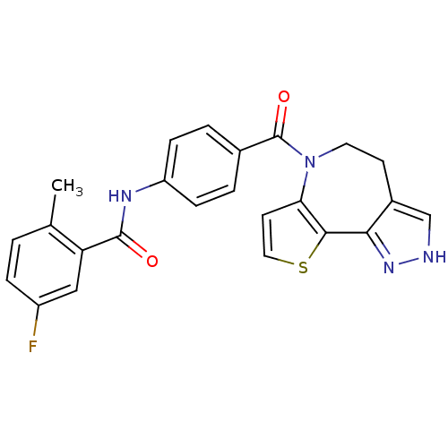 Chemical structure of BindingDB Monomer ID 50087555
