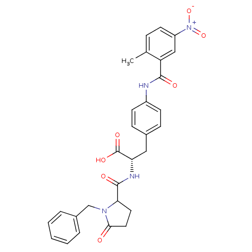 Chemical structure of BindingDB Monomer ID 50087595