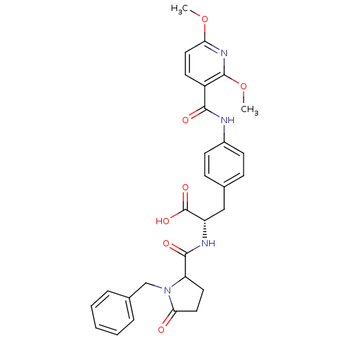 Chemical structure of BindingDB Monomer ID 50087596