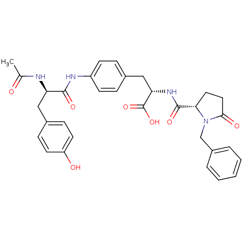 Chemical structure of BindingDB Monomer ID 50087624