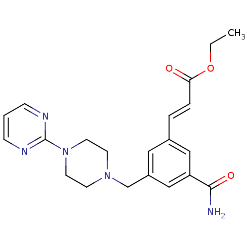 Chemical structure of BindingDB Monomer ID 50087774