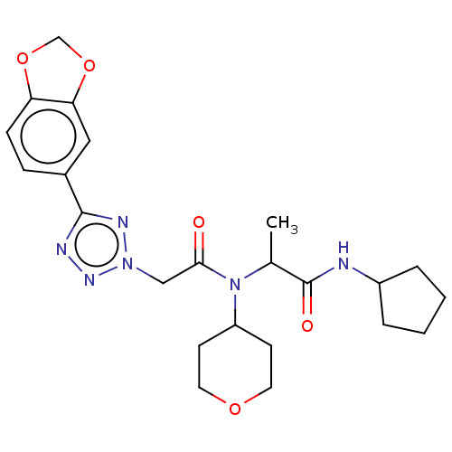 Chemical structure of BindingDB Monomer ID 50088264