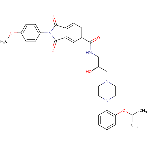 Chemical structure of BindingDB Monomer ID 50088393