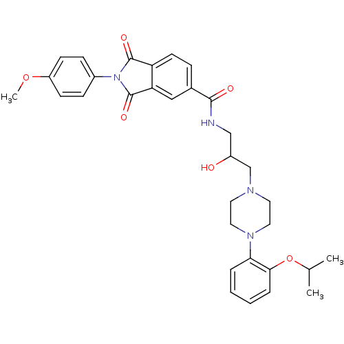 Chemical structure of BindingDB Monomer ID 50088401