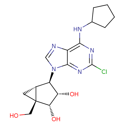 Chemical structure of BindingDB Monomer ID 50088423