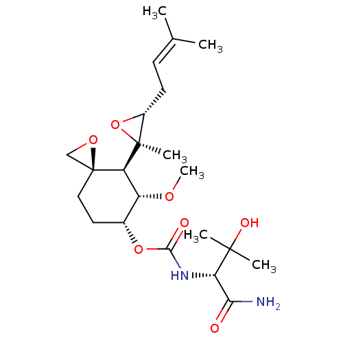 Chemical structure of BindingDB Monomer ID 50088526