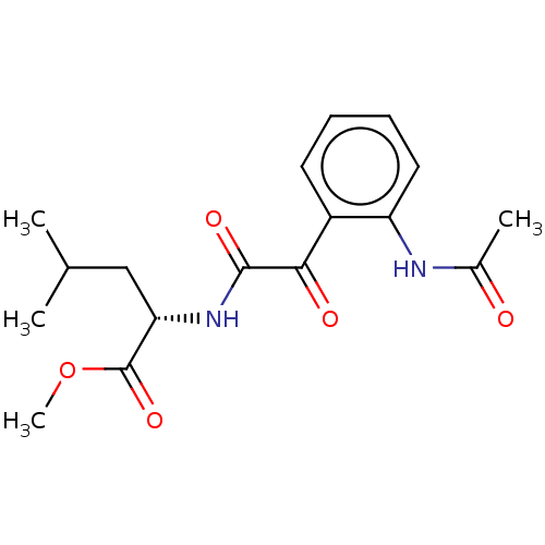 Chemical structure of BindingDB Monomer ID 50088555