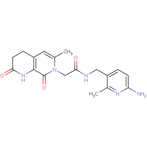 Chemical structure of BindingDB Monomer ID 50088654