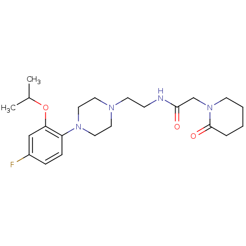 Chemical structure of BindingDB Monomer ID 50088697