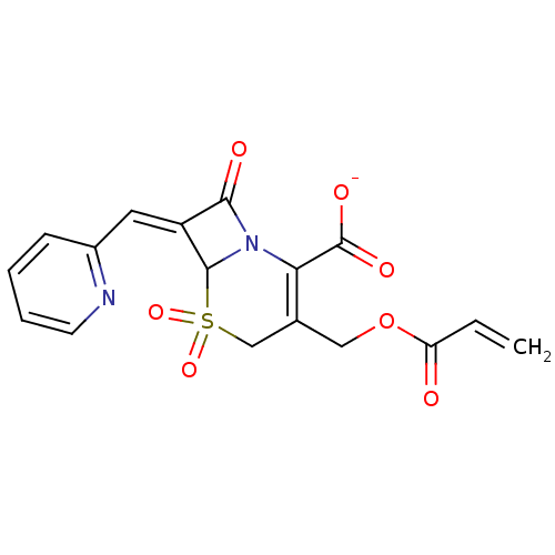 Chemical structure of BindingDB Monomer ID 50088820