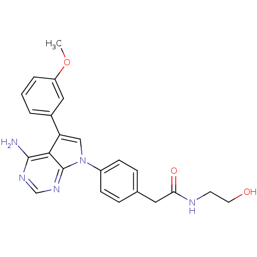 Chemical structure of BindingDB Monomer ID 50088898