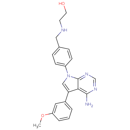 Chemical structure of BindingDB Monomer ID 50088899