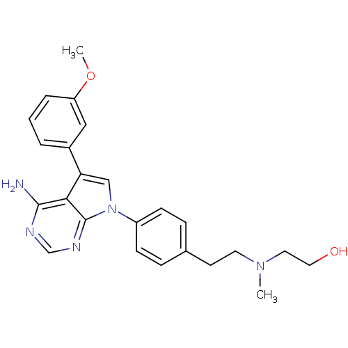 Chemical structure of BindingDB Monomer ID 50088903