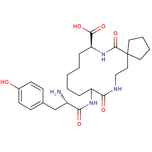 Chemical structure of BindingDB Monomer ID 50089017