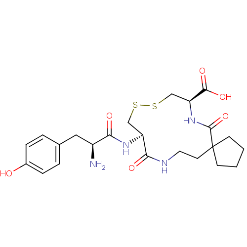 Chemical structure of BindingDB Monomer ID 50089019