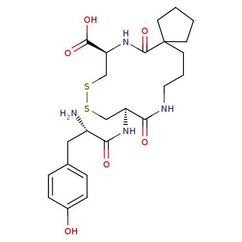 Chemical structure of BindingDB Monomer ID 50089025