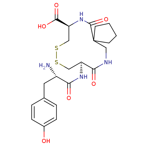 Chemical structure of BindingDB Monomer ID 50089026