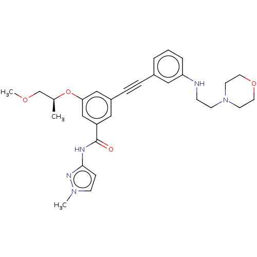 Chemical structure of BindingDB Monomer ID 50089136