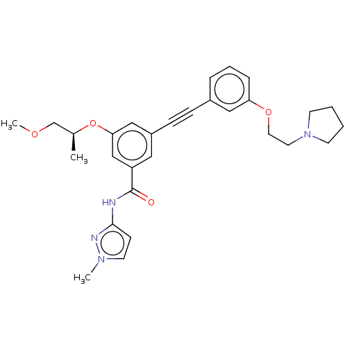 Chemical structure of BindingDB Monomer ID 50089180
