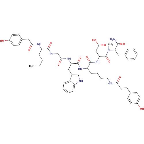 Chemical structure of BindingDB Monomer ID 50089275