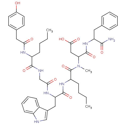Chemical structure of BindingDB Monomer ID 50089277