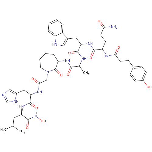Chemical structure of BindingDB Monomer ID 50089279