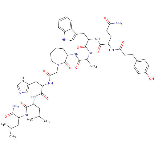 Chemical structure of BindingDB Monomer ID 50089284