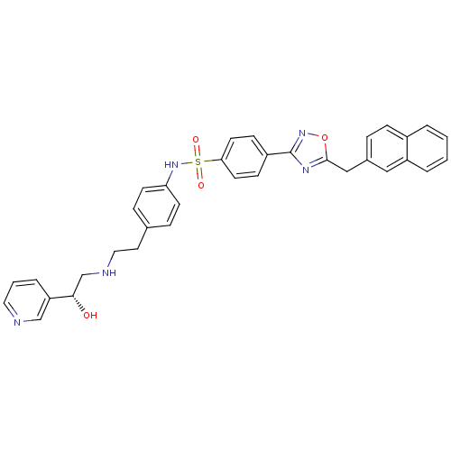 Chemical structure of BindingDB Monomer ID 50089489