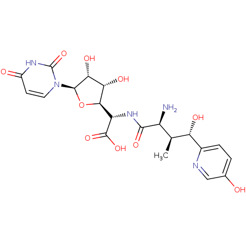 Chemical structure of BindingDB Monomer ID 50089541
