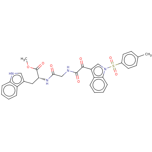 Chemical structure of BindingDB Monomer ID 50089645