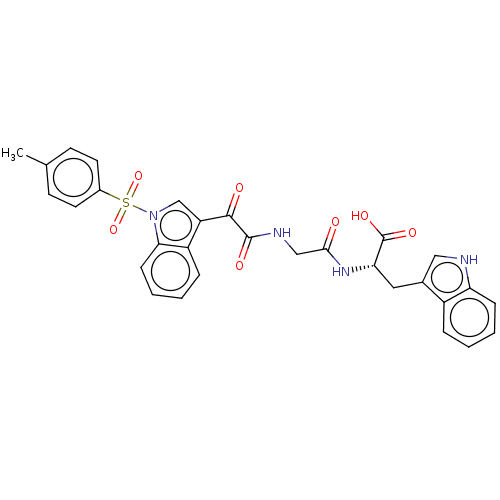 Chemical structure of BindingDB Monomer ID 50089653