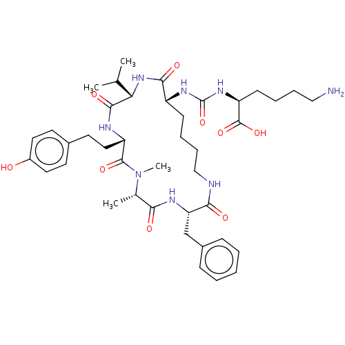 Chemical structure of BindingDB Monomer ID 50089686