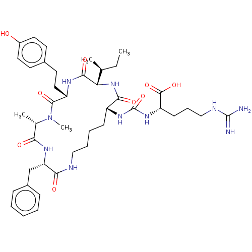 Chemical structure of BindingDB Monomer ID 50089687