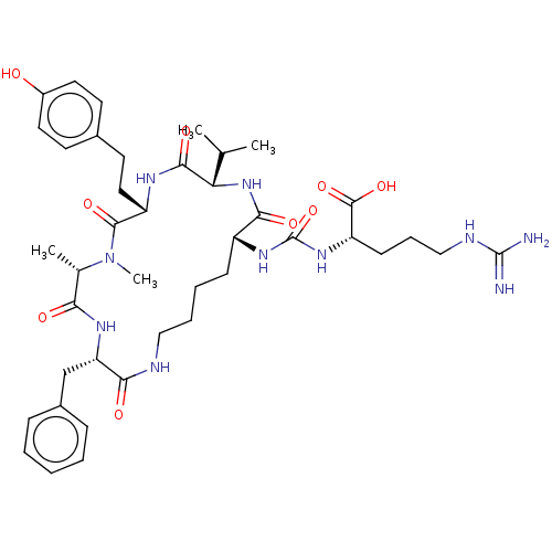 Chemical structure of BindingDB Monomer ID 50089688