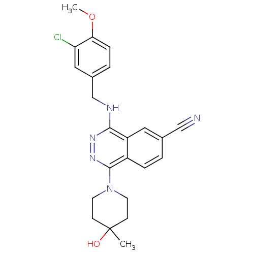 Chemical structure of BindingDB Monomer ID 50089821