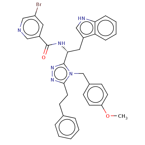 Chemical structure of BindingDB Monomer ID 50089874
