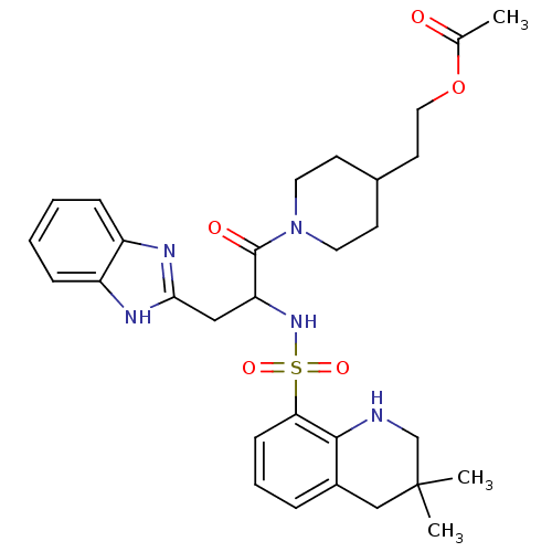 Chemical structure of BindingDB Monomer ID 50090236