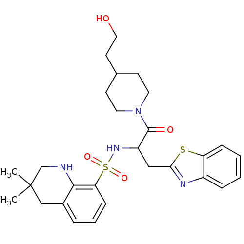 Chemical structure of BindingDB Monomer ID 50090237