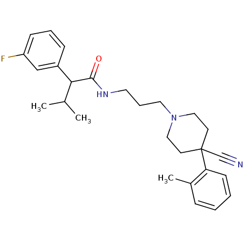 Chemical structure of BindingDB Monomer ID 50090309