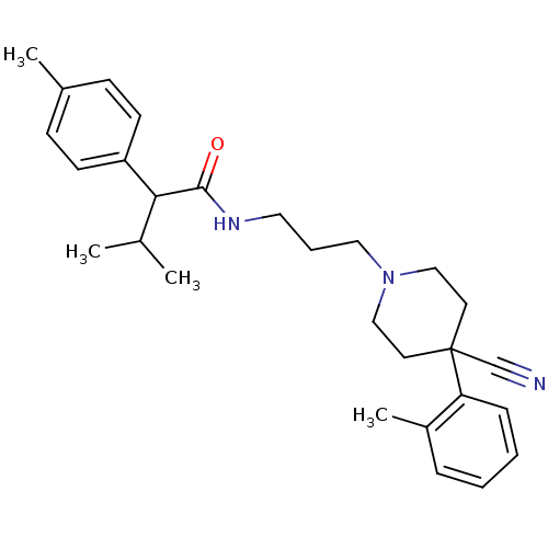 Chemical structure of BindingDB Monomer ID 50090318