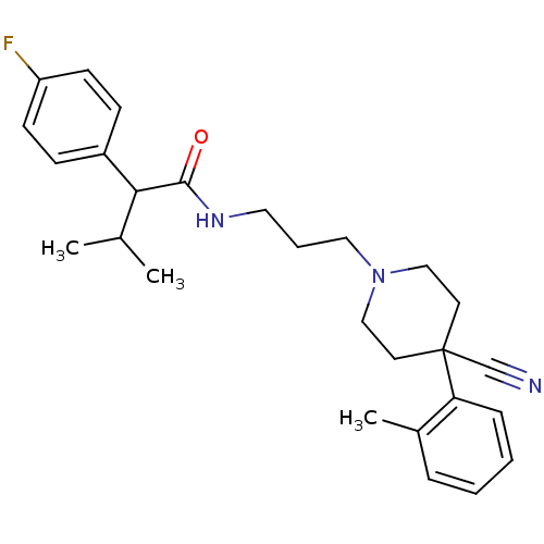 Chemical structure of BindingDB Monomer ID 50090324