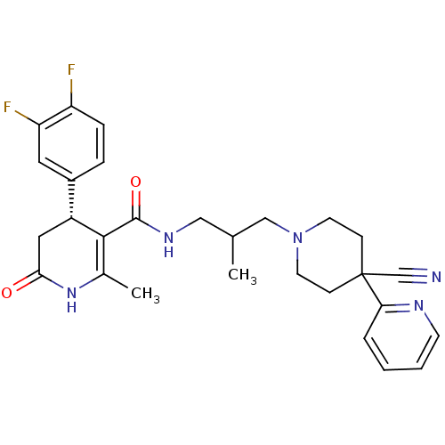 Chemical structure of BindingDB Monomer ID 50090334