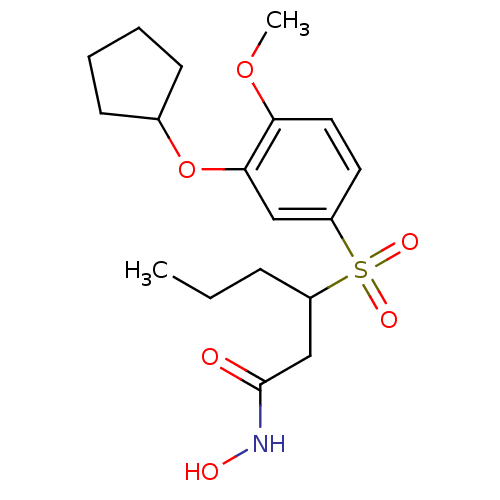 Chemical structure of BindingDB Monomer ID 50090342