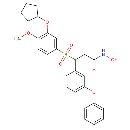 Chemical structure of BindingDB Monomer ID 50090369